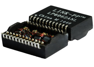 H6062NL , H6062NLT TRANSFORMER MODULE GIGABIT POE 1 : 1 Transmitter, 1 : 1 Receiver