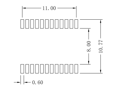 LP82440NL โมดูลแม่เหล็ก Gigabit Ethernet Transformer 1000Base-T