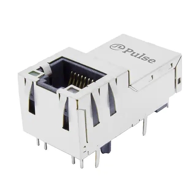 Pulse J1V-U2100NL รองรับ LINK-PP 1000 Base-T แจ็ค Rj45 แนวตั้งพร้อมไฟ LED YG / G