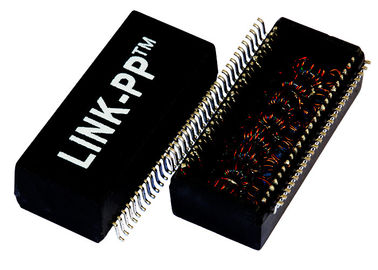 LP5012NL ข้าม XTFZ-M3076 พอร์ตแบบคู่ Gigabit Magnetics โมดูล 48Pins SMD