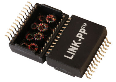 พอร์ตเดี่ยวแบบแยกเดี่ยว Gigabit Ethernet Transformer 000-7367-37 Magnetic for Ethernet