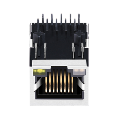 LPJG0933H11NL เครื่องเชื่อม RJ45 เพศหญิงที่มีแม่เหล็กออกแบบสําหรับ BeaglePlay