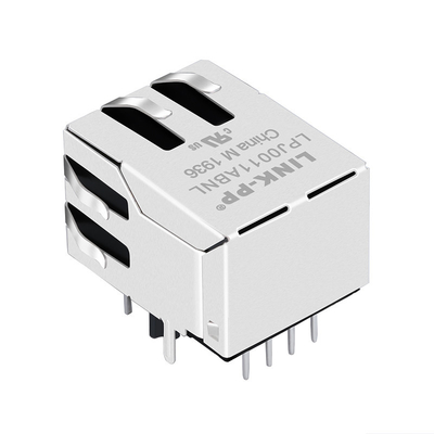 เครื่องเชื่อมแม่เหล็กความเร็วสูง Rj45 Modular J00-0065NL พร้อม LED
