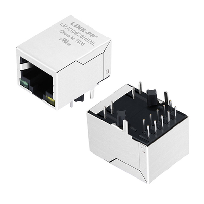 2337992-8 1000 Base-T Single Port POE RJ45 Ethernet แจ็คแท็บดาวน์