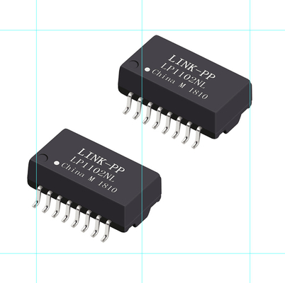 HY601680 10/100 โมดูลทรานฟอร์เมอร์พอร์ตเดียวฐาน-T HY601680E