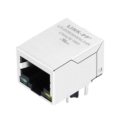 LPJG0926HENLS4R PoE+ RJ45 เครื่องเชื่อมต่อ