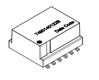 7490140122B 10/100 Base-T SMT แทรนฟอร์เมอร์โมดูลแม่เหล็ก