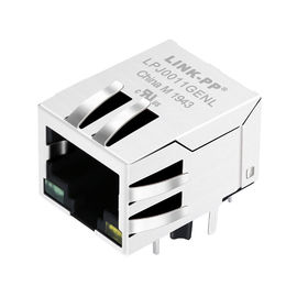 LPJ0011GENL RJ45 Modular Jack 1 x 10/100 Mbit Ehternet ข้าม 13F-64GYDP2NL