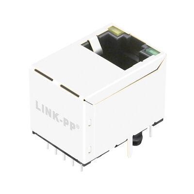 ARJ-148 1x1 พอร์ต 1000 Base-T RJ45 LAN Through Hole Reflow Connectors LPJD4834BDNL