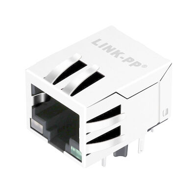 7499410420 1x1 พอร์ต 10 / 100Mbps POE + ตัวเชื่อมต่อตัวกรองวงจรเรียงกระแสไดโอด RJ45 LAN Transformer LPJ4230-8H7NL