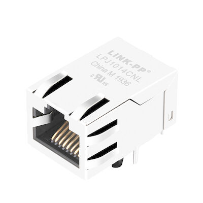 MJF13T25U-KF06B3-0808-LF 100 Base-T RJ45 แจ็ค PCB พอร์ตเดียว LPJ1014CNL