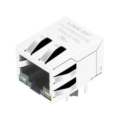 ARJ11E-MCSS |  LPJG0806GENL หม้อแปลงแม่เหล็ก RJ45 Jack 1000Base แบบบูรณาการ