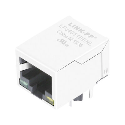 MJF13T45L-KX06B3GY43-0808 หม้อแปลง Rj45 Modular Jack Integrated Transformer 8p8c