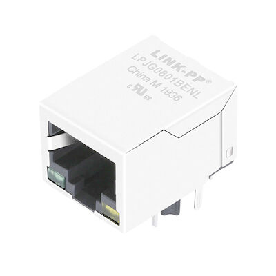 XRJG-01K-4-H11-120 Rj45 แจ็คแม่เหล็กตรง ATMEGA88PV-10AUR สวิตช์ฝังตัว