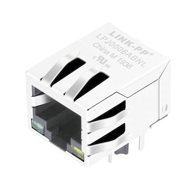 13F-69GYD2NL อีเธอร์เน็ต RJ45 แจ็คพอร์ตเดียว 10/100 Mbit LPJ0006ABNL