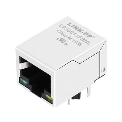 HR911105A HanRun RJ45 เครื่องเชื่อม 8P8C 10/100BT หญิง Jack Microduino Port