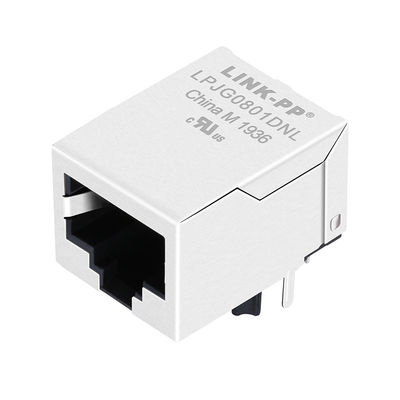 LA1S109 LF / KLA1S109 LF Single Rj45 Connector พร้อม Integrated Magnetic 1000Mbps