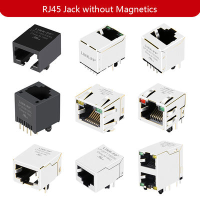 95501-6889 ขั้วต่อแจ็ค Surface Mount Jack Rj45 โปรไฟล์ต่ำ LPJE8802NNL