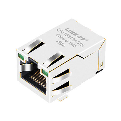 J3018G21KT 10/100 Base-T Ethernet Magjack ตัวเชื่อมต่อ SMT RJ45 LPJ19318ACNL