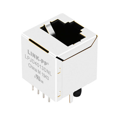JXD2-0011NL, LPJD4013DNL รายการด้านบน Magnetic Rj45 คอนเนคเตอร์โล่ 8 หมุด