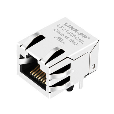J1006F21NL CAT 5 และ 6 UTP 100 Base-TX Fast Ethernet RJ45 1x1 Tab-UP