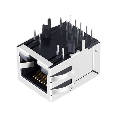 SS-6488-NF-A431 แท็บ 1x1 Port 1000 Base-T Industrial RJ45 Ethernet Cable Connector