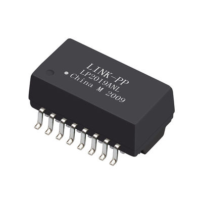 หม้อแปลงไฟสำหรับระบบเสียงและสัญญาณ 10/100 Base-T SMD 1 พอร์ต Cross 749013011A
