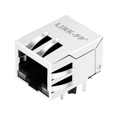 G15-111T-038E แท็บ 10G Base-T ลง 1 พอร์ตตัวเชื่อมต่อ Ethernet RJ45 ที่มีการป้องกันด้วย Led