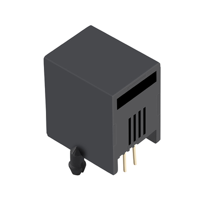 E5362-3000G2-L 6P2C RJ11 แจ็คแบบจําลอง โดยไม่มีแม่เหล็ก