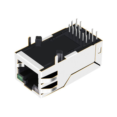 1-1840784-1 กิกะบิต 1000base-T RJ45 โมดูลเชื่อมต่อบูรณาการ Tab Up