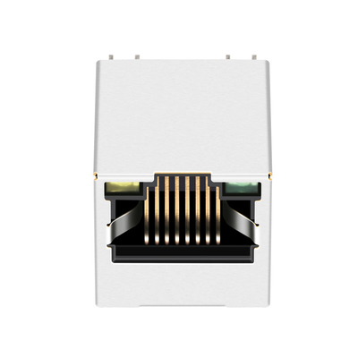 JXD2-0Z25NL 1X1 PORT 1000BASE-T ขั้วต่อ RJ45 แนวตั้ง TOP ENTRY พร้อมไฟ LED