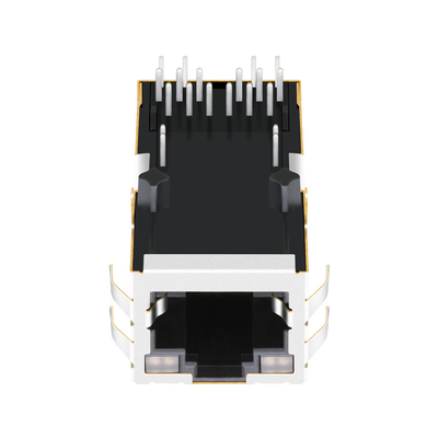 56F-1802DDD2NL 2.5G BASE-T แท็บหนึ่งพอร์ต POE + แจ็คแม่เหล็ก RJ45 16p8c
