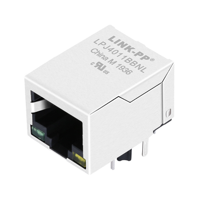 WE 7499010211A 100 Base-T Single Port RJ45 Jack พร้อมแม่เหล็กอินทิกรีต