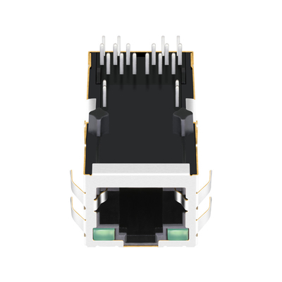 JGCG1T1004PW-GG RJ45 Connector 10G Base-T Integrated Magnetics สำหรับ PoE ++ Application